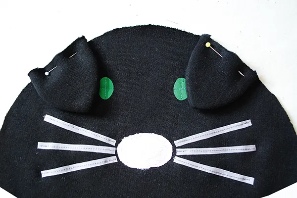 How to make a cat costume step 4