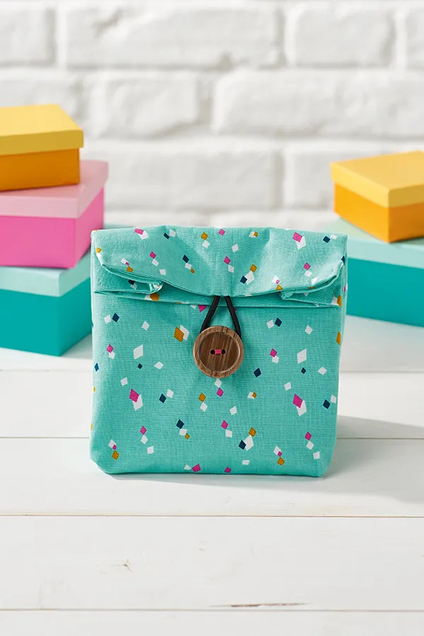 How to make a fabric gift bag