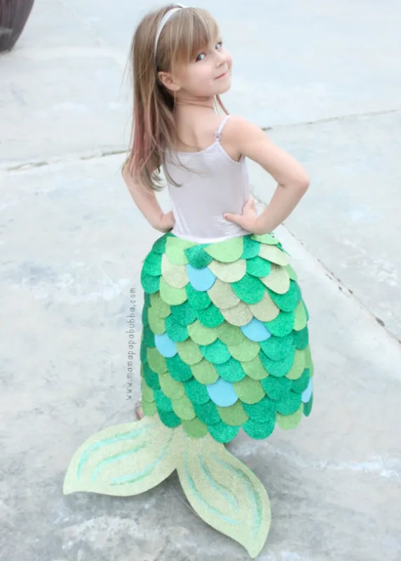 Mermaid costume pattern