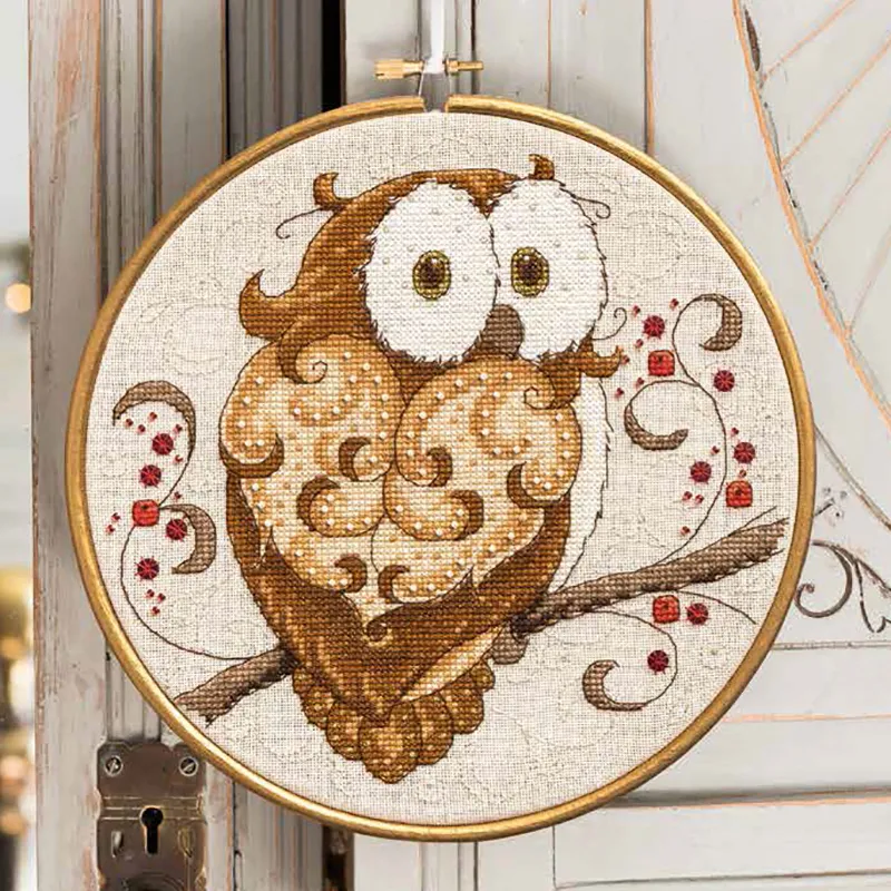 Owl Cross Stitch Pattern