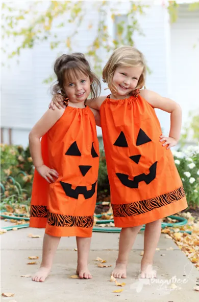 Pumpkin costume pattern