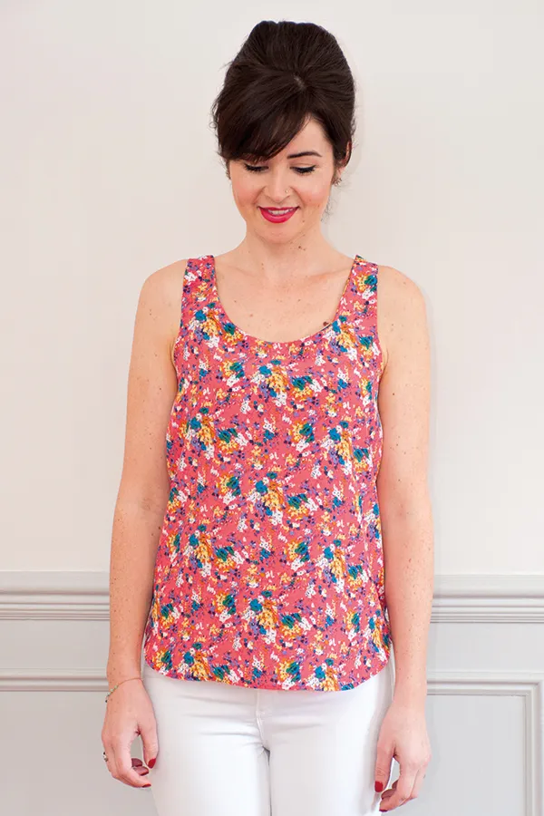 Easy cami top sewing pattern