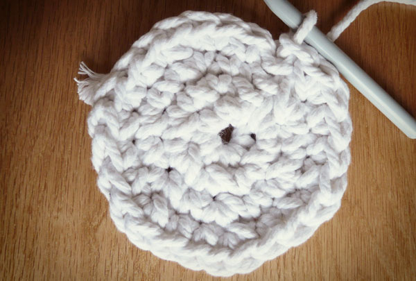 free crochet basket pattern step 5