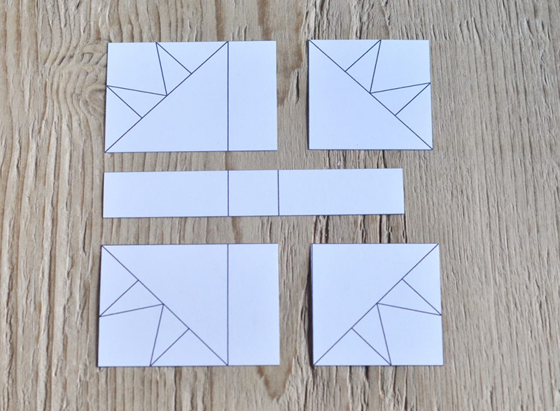 foundation paper piecing quilt block 1