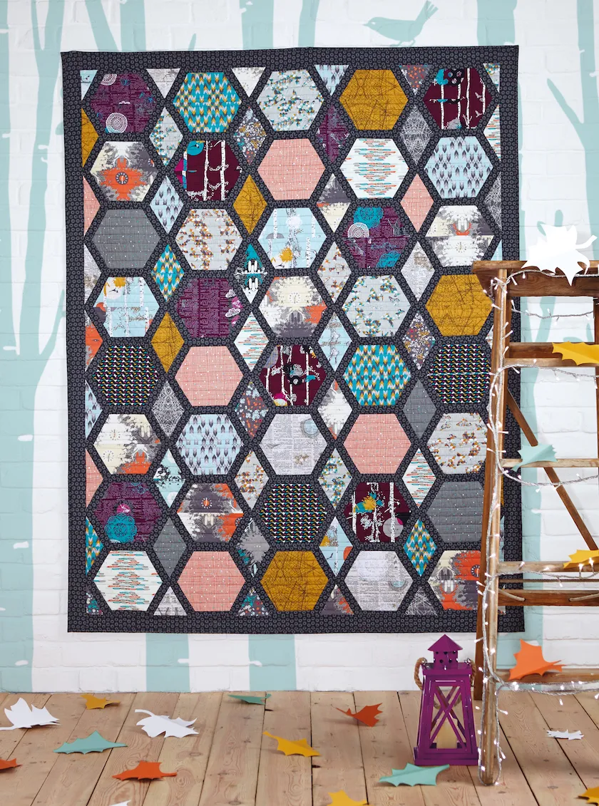 Half Hexagon quilt pattern