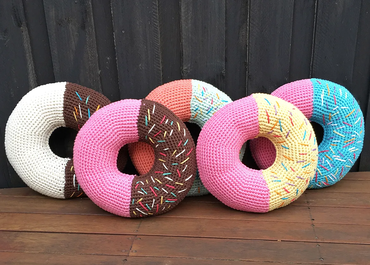 large donut cushion
