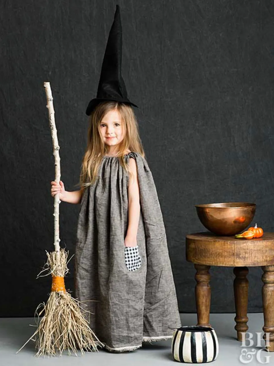Little witch Halloween costume from Better Homes and Gardens
