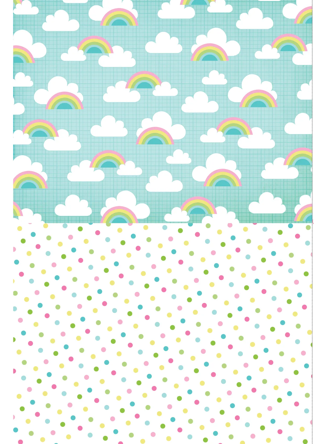 Free kites and hot air balloon patterned papers 7