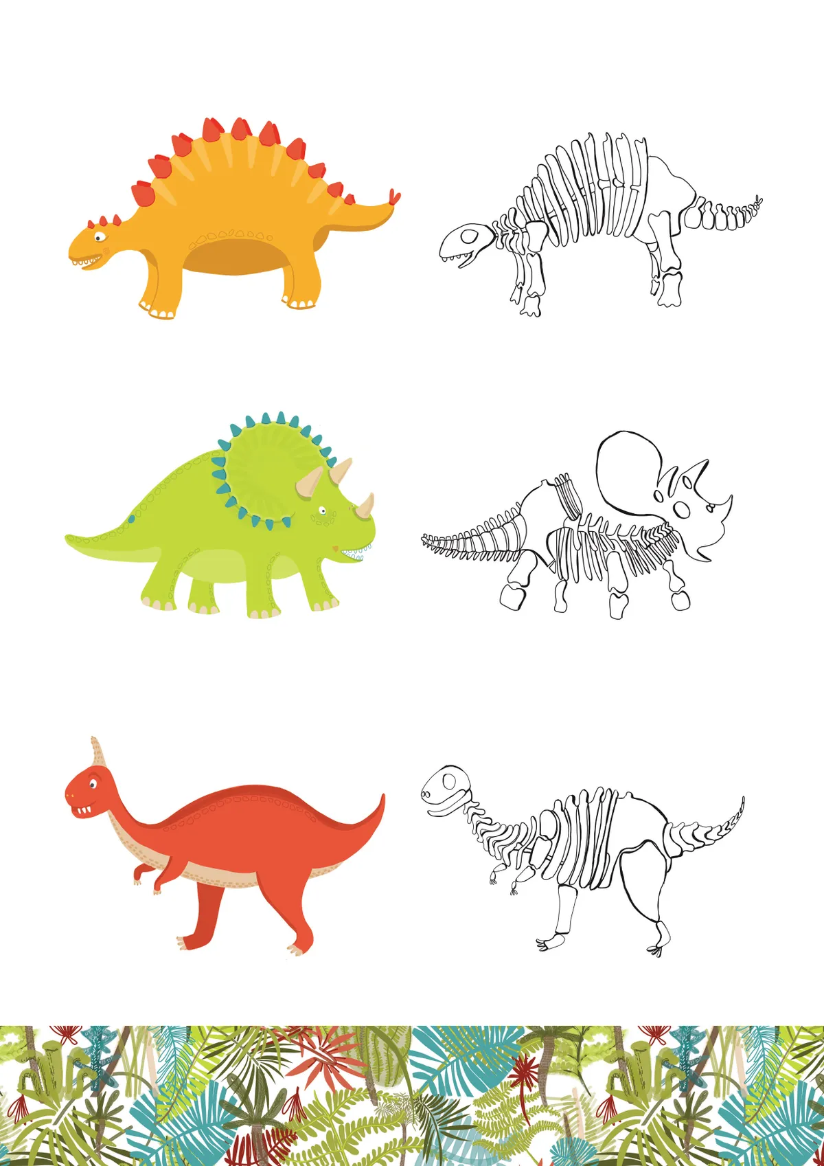 Free prehistoric dinosaur printables_02