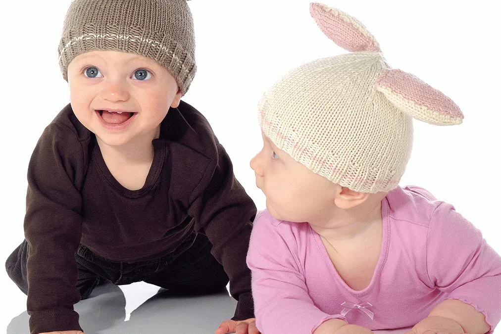 Easy baby hat knitting pattern for beginners UK