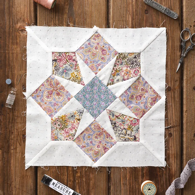 Grandmother's Choice Block of the Month Hand-pieced sampler