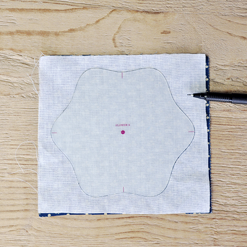 How to applique inside out step 2