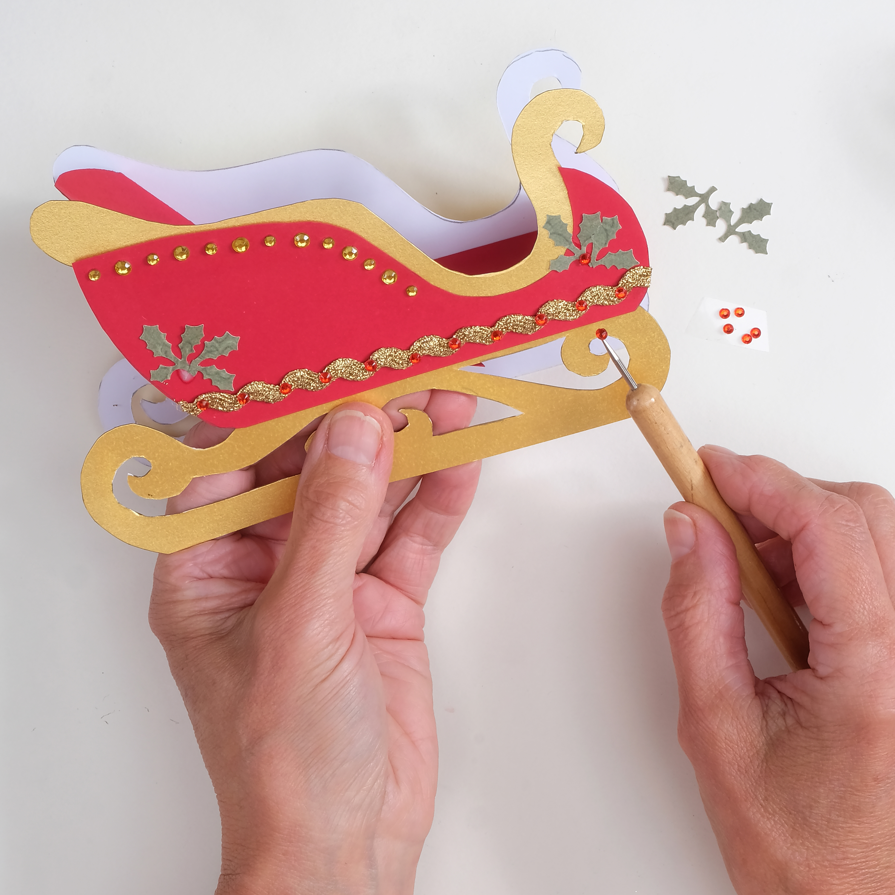 How to make Santa’s sleigh_06