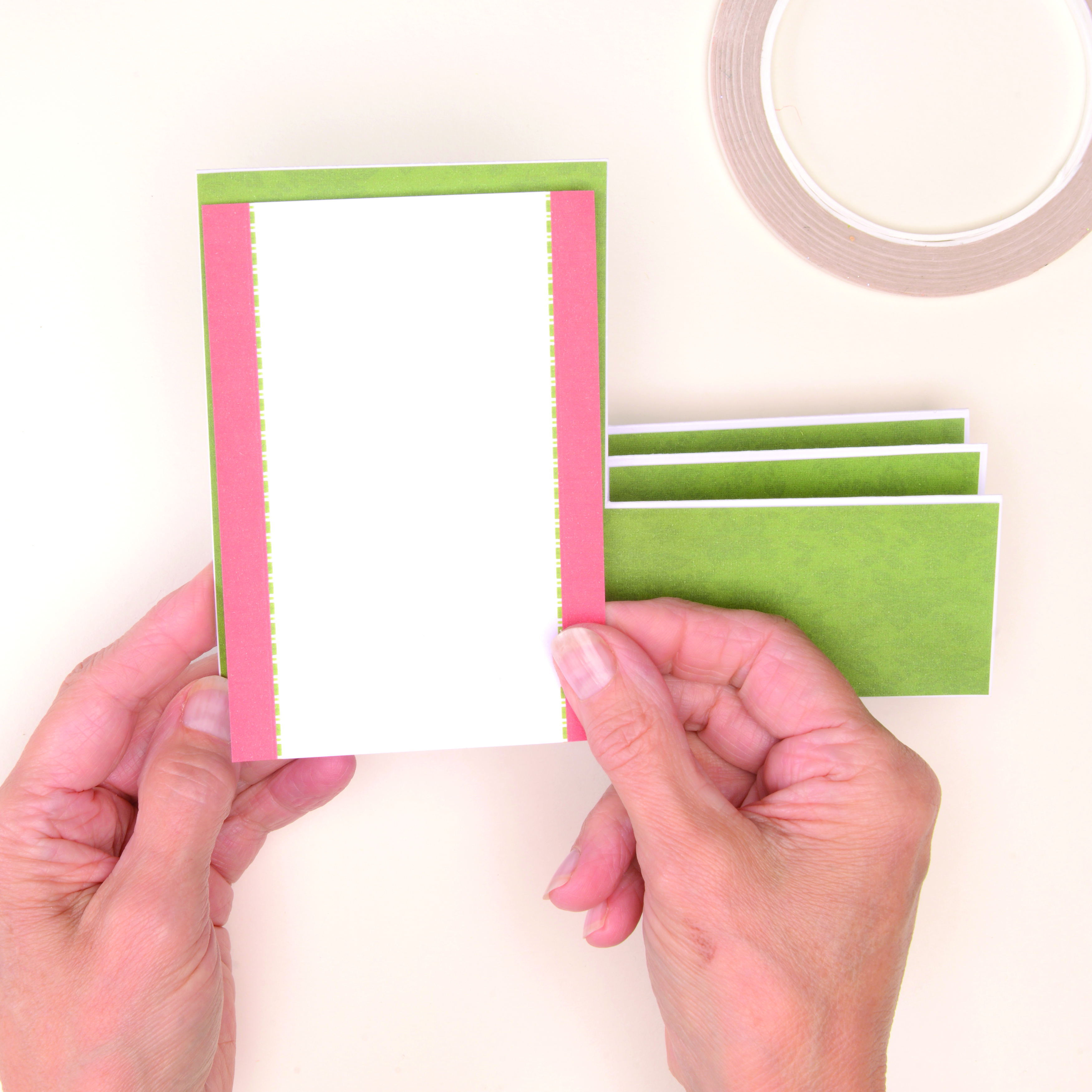 How to make a side stepper card 2