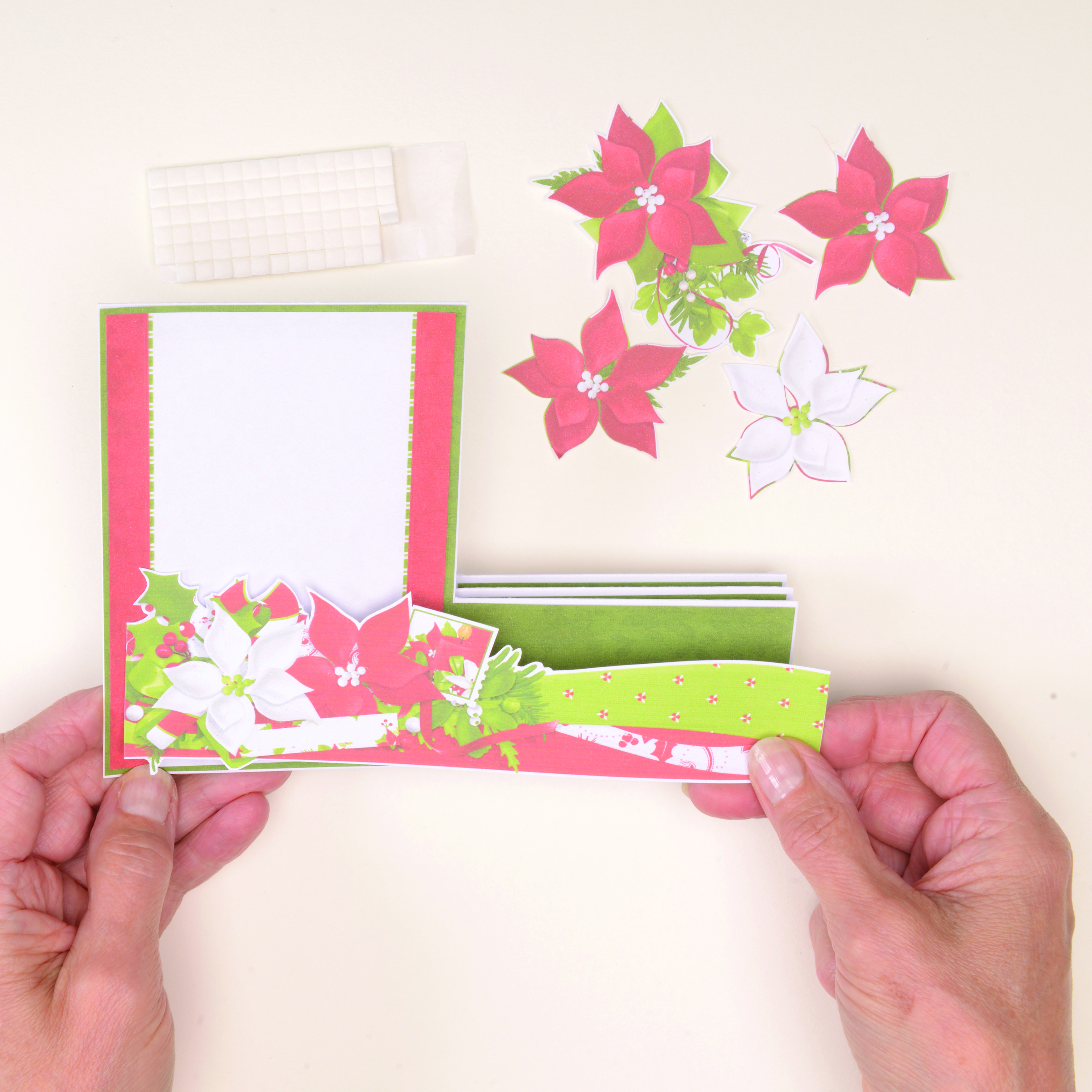 How to make a side stepper card 3