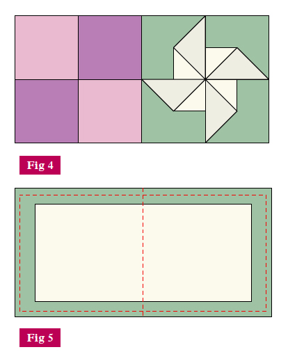 Pinwheel notebook diagram