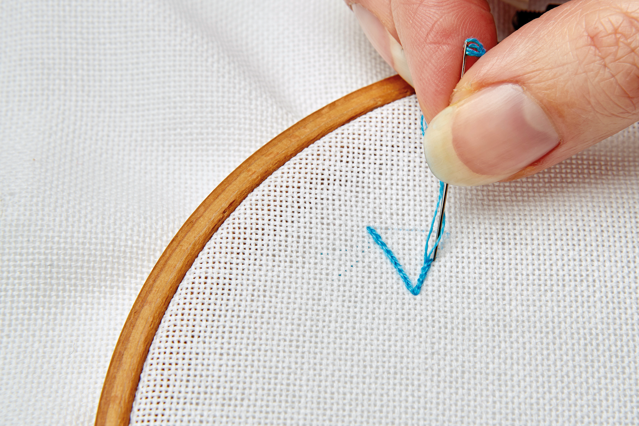 How to sew padded satin stitch