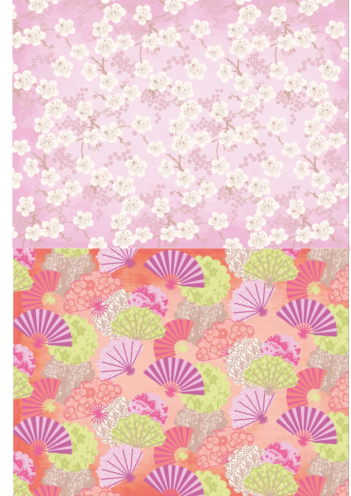 Japanese Dreams patterned papers 07