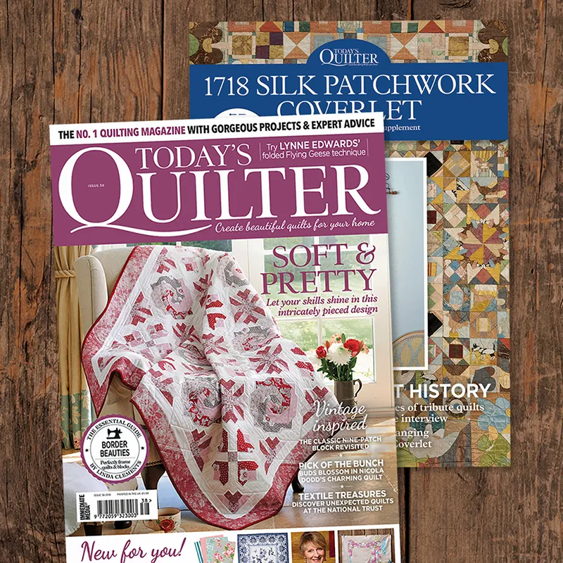 Todays Quilter Silk Coverlet Supplement