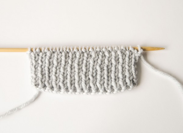 easy mitten knitting pattern step 1