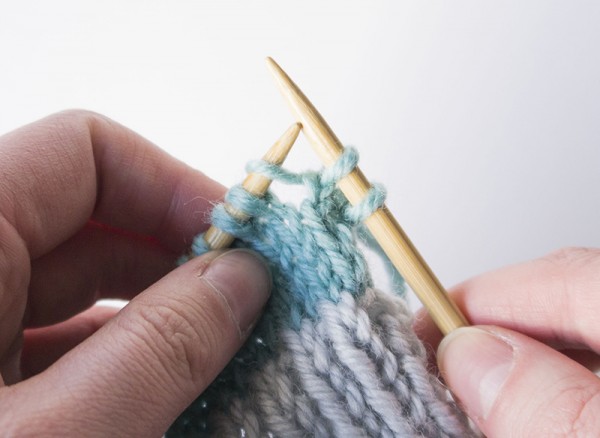 easy mitten knitting pattern step 3
