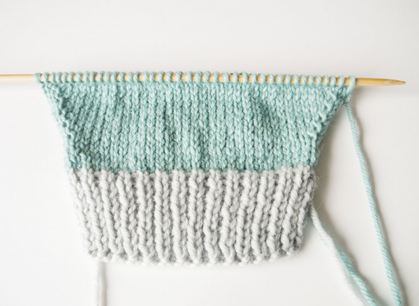 easy mitten knitting pattern step 4