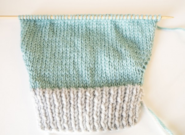 easy mitten knitting pattern step 5