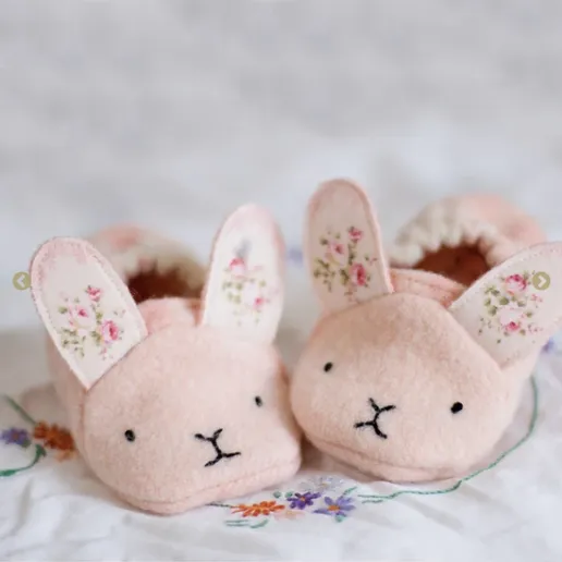 Animal baby shoes sewing pattern