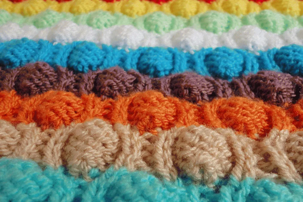 Textured knitting stitch patterns Cocoon