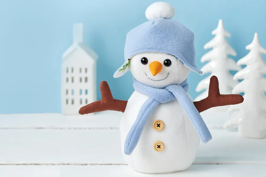 Snowman Toy Sewing Pattern