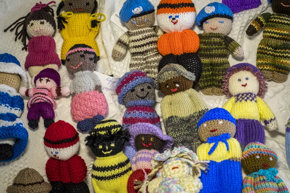 Knitted Izzy Dolls