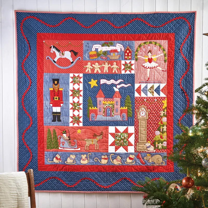 Mandy Shaw Nutcracker Free Christmas quilt patterns