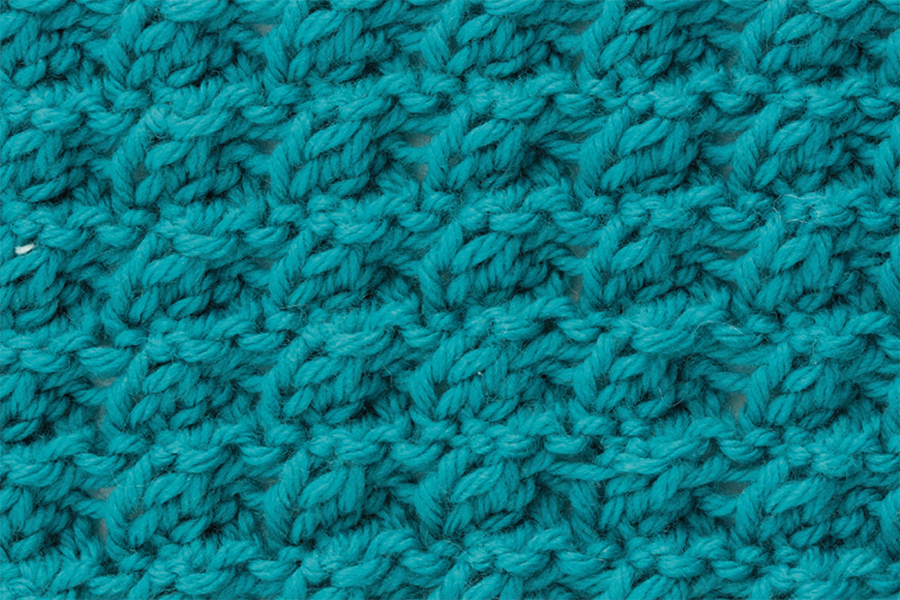 Cable stitch pattern, Soft Cables