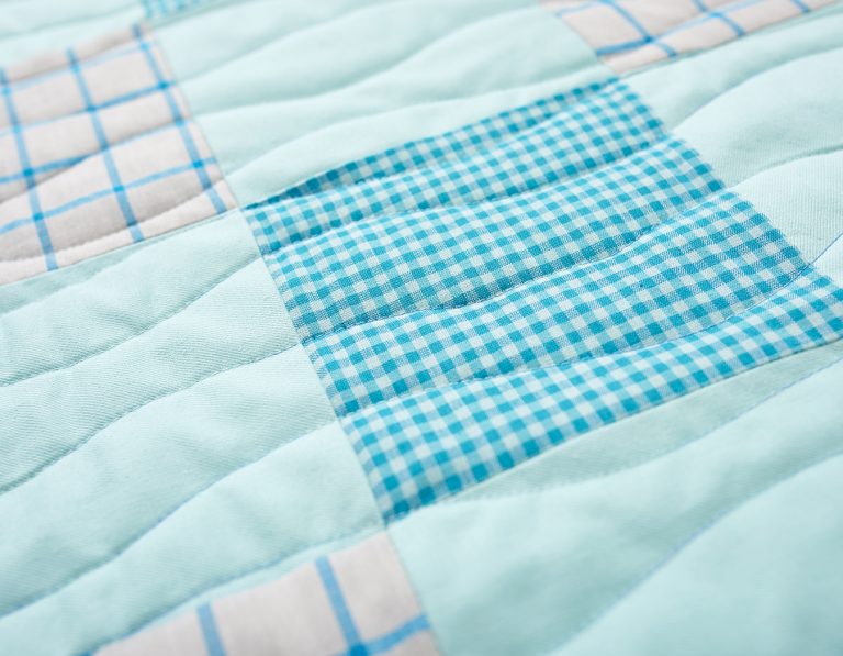 Squares quilt pattern for beginners