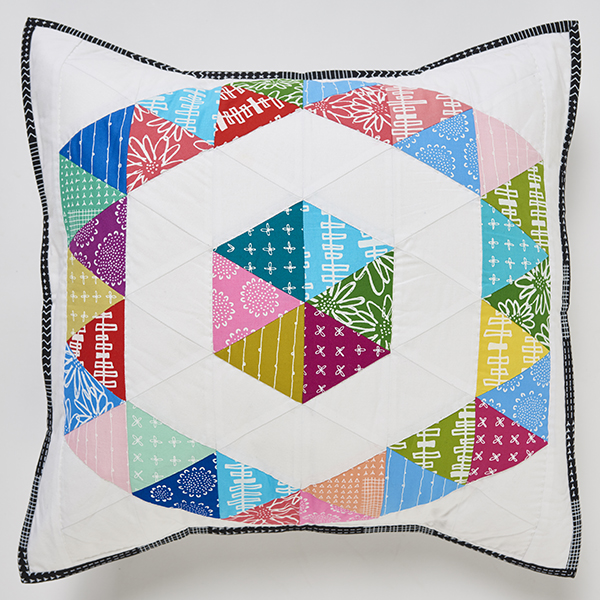Triangle cushion pattern