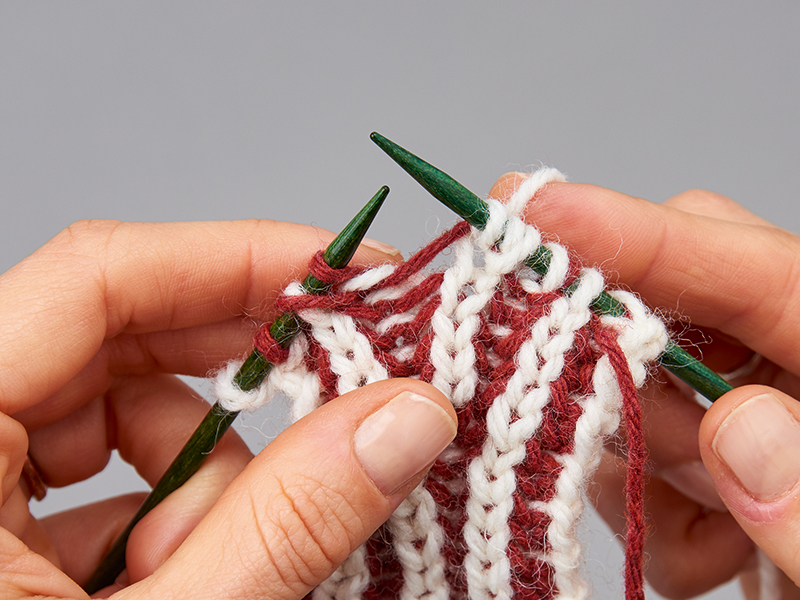Brioche Knitting Tutorial brkyobrk increase Fig 3
