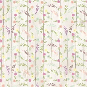 British wildflower patterned papers 05