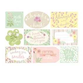 British wildflower patterned papers 08