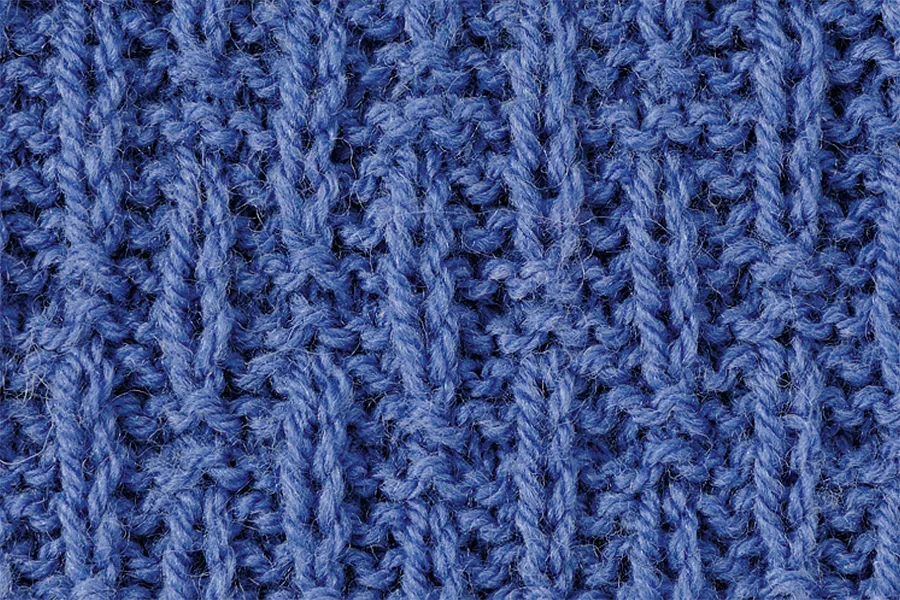 Broken Mock Rib stitch pattern