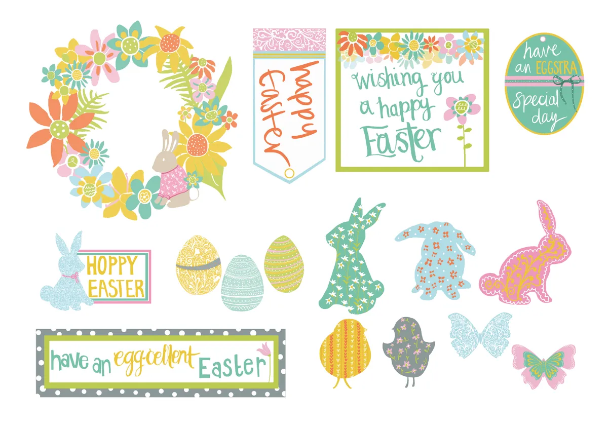 Free Easter printables - Gathered