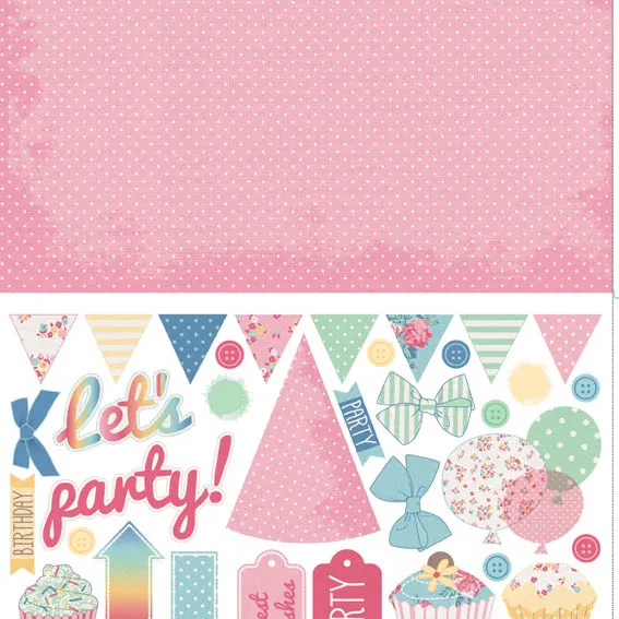 Free birthday party patterned papers 05