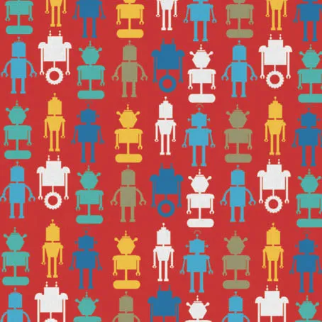 Free rad robotos patterned papers 04