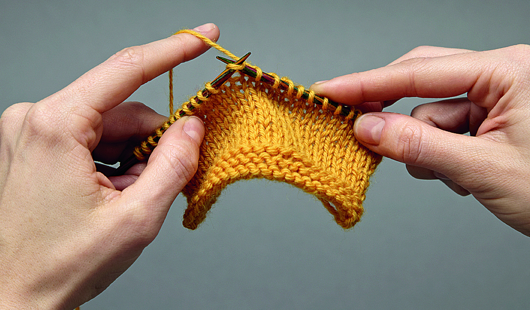 How to avoid RSI continental knitting