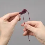 Intarsia knitting tutorial step 1