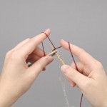 Intarsia knitting tutorial step 4