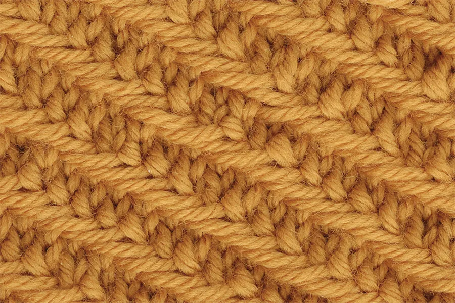 slip stitch knitting Left Diagonals Stitch Pattern