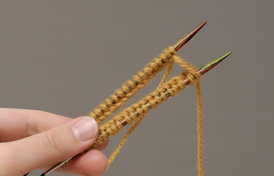 Magic Loop knitting step 6