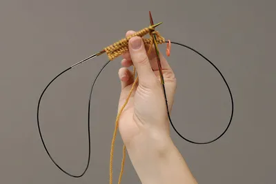 Magic Loop Knitting step 9