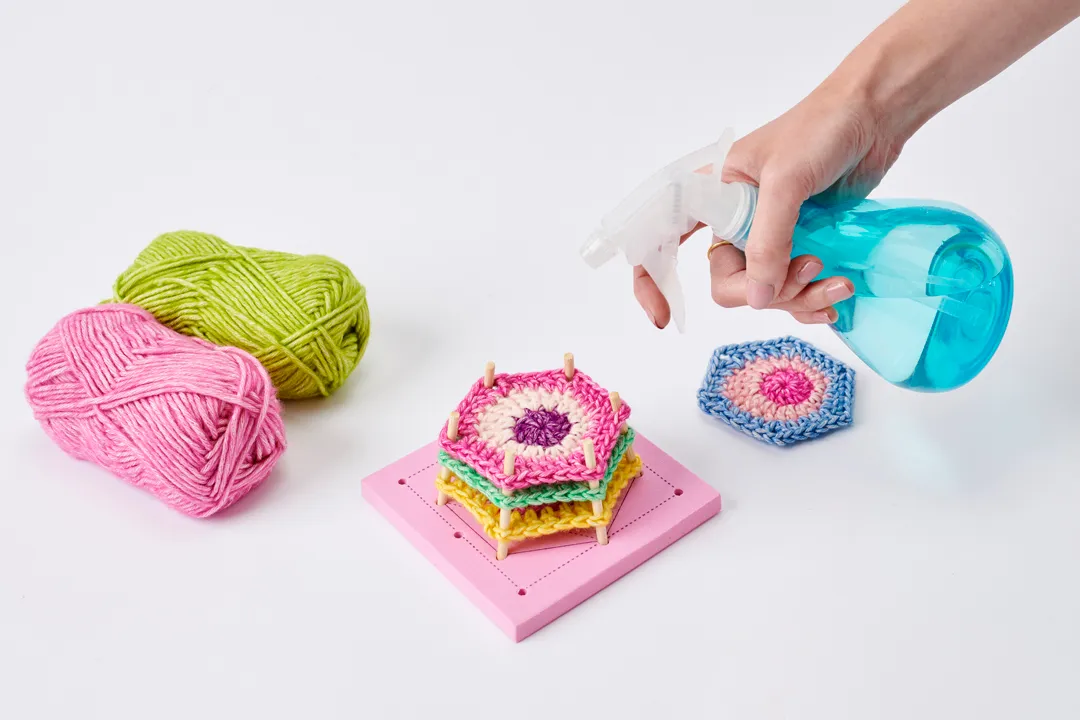 How to block crochet