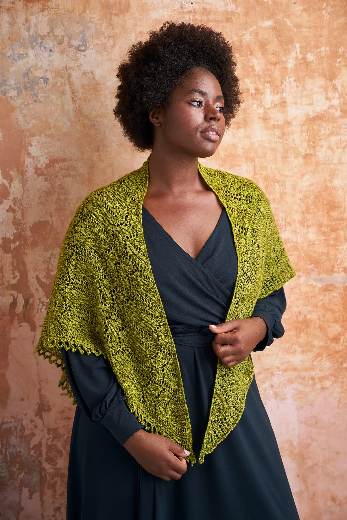 The Knitter 144 Ard Daraich shawl